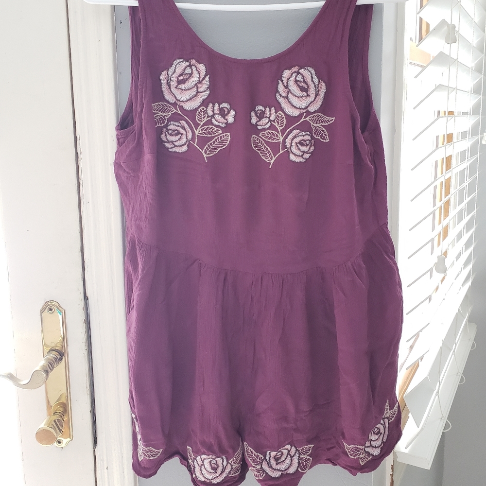 Purple Romper